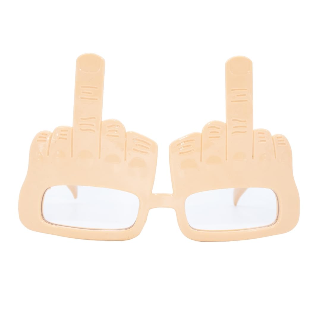 p-tit-clown-35380-party-brille-mittelfinger-design-beige image 1