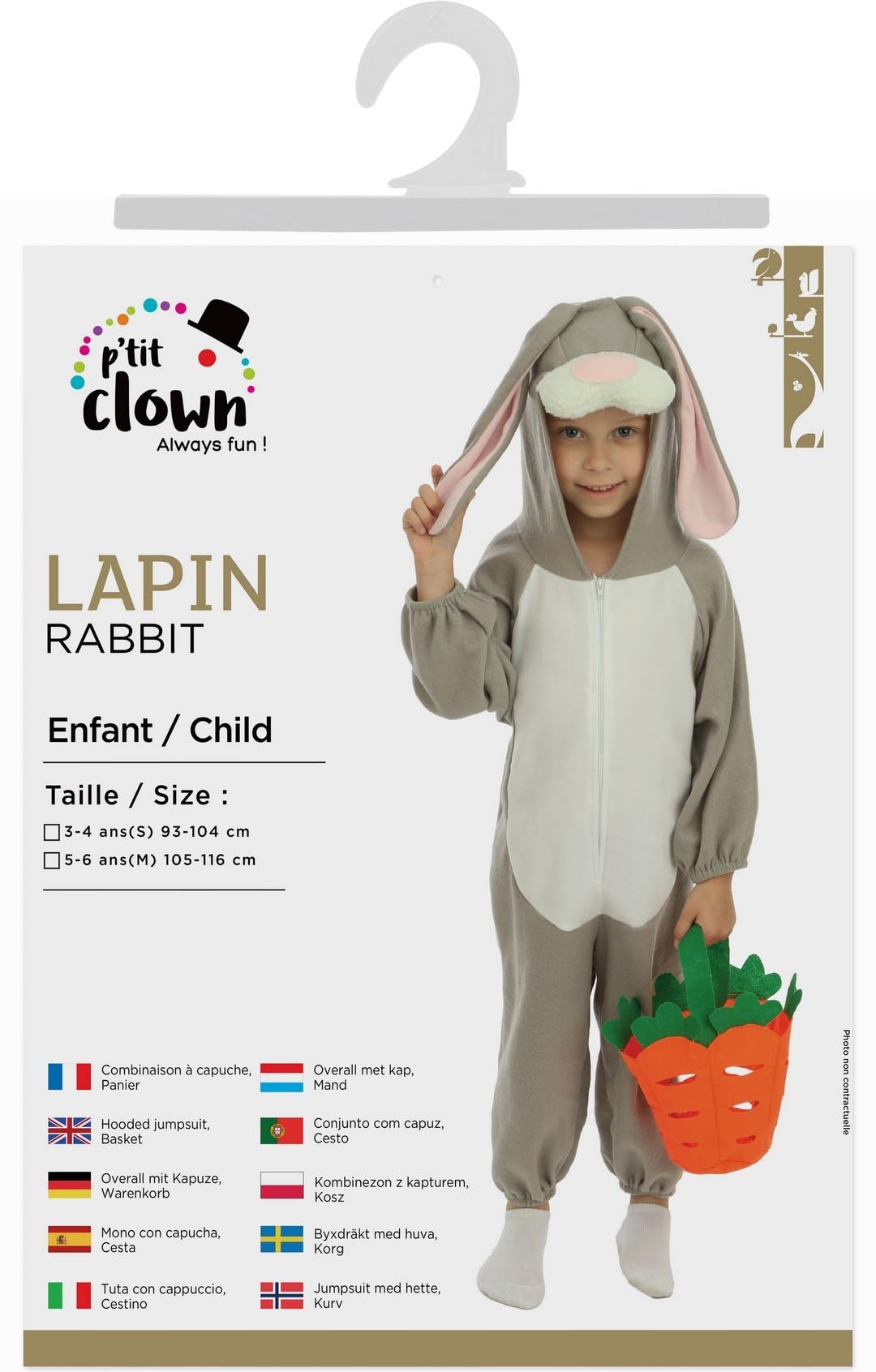 p-tit-clown-hasenkost-m-kinder-5-6-jahre-komplettset image 6