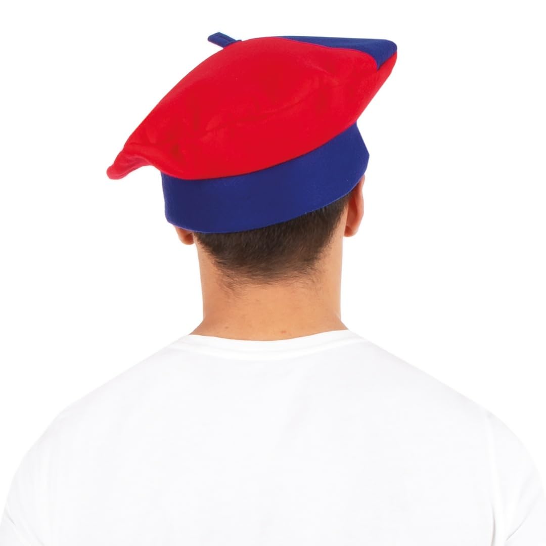 p-tit-clown-22382-barett-blau-wei-rot-frankreich-fans-polyester image 3