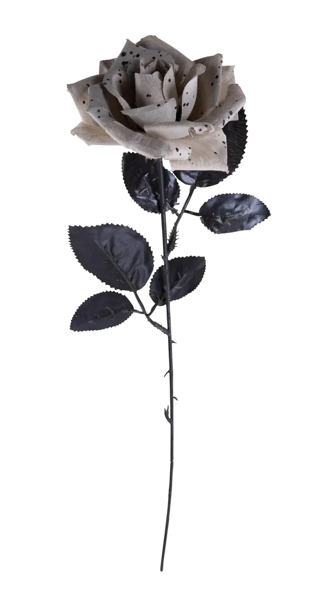 p-tit-clown-22201-deko-rosen-grau-42cm-36-st-ck image 1