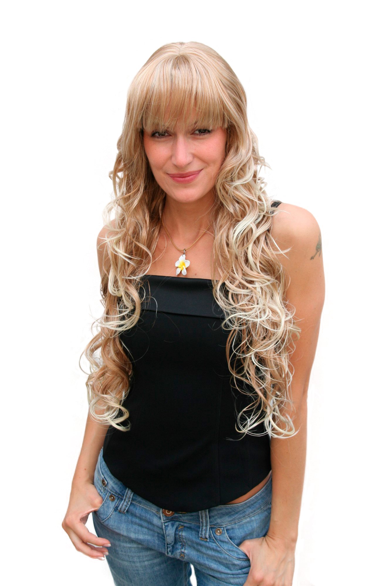 wig-me-up-4306-27t613-damen-per-cke-blond-lockig-sehr-lang-70-cm image 1