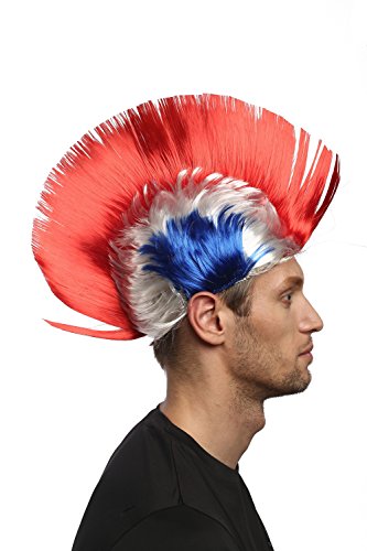 wig-me-up-xr-012-fanper-cke-irokese-mohawk-frankreich-blau-wei-rot image 6