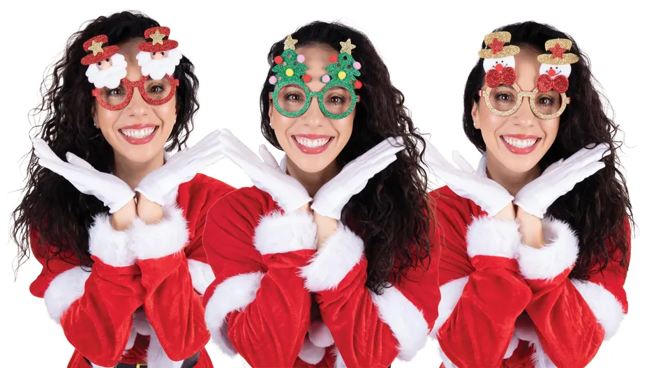 ptit-clown-weihnachtsbrille-zufallsmodell-partybrille image 1