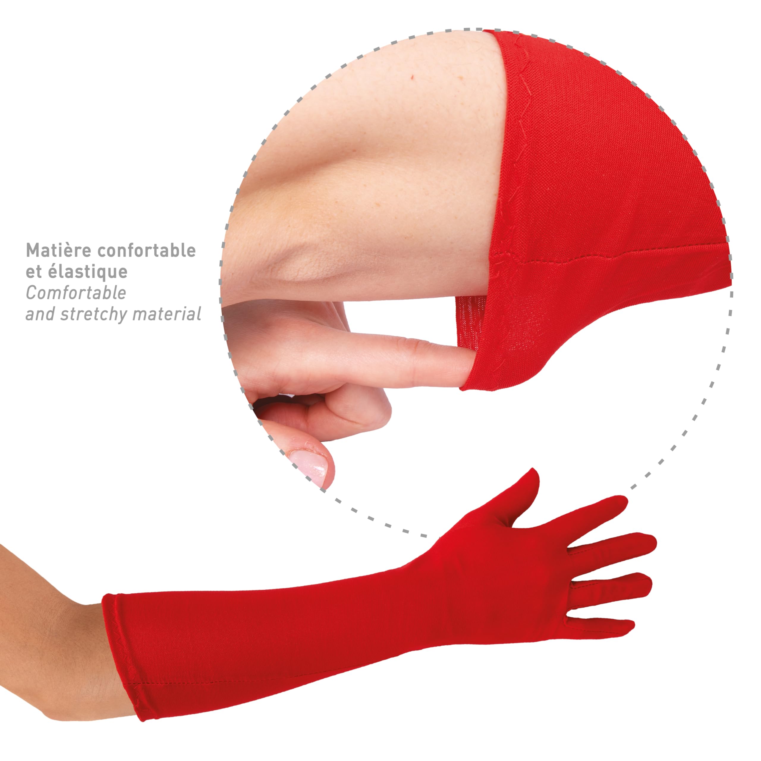 ptit-clown-kost-m-handschuhe-39360-rot image 2