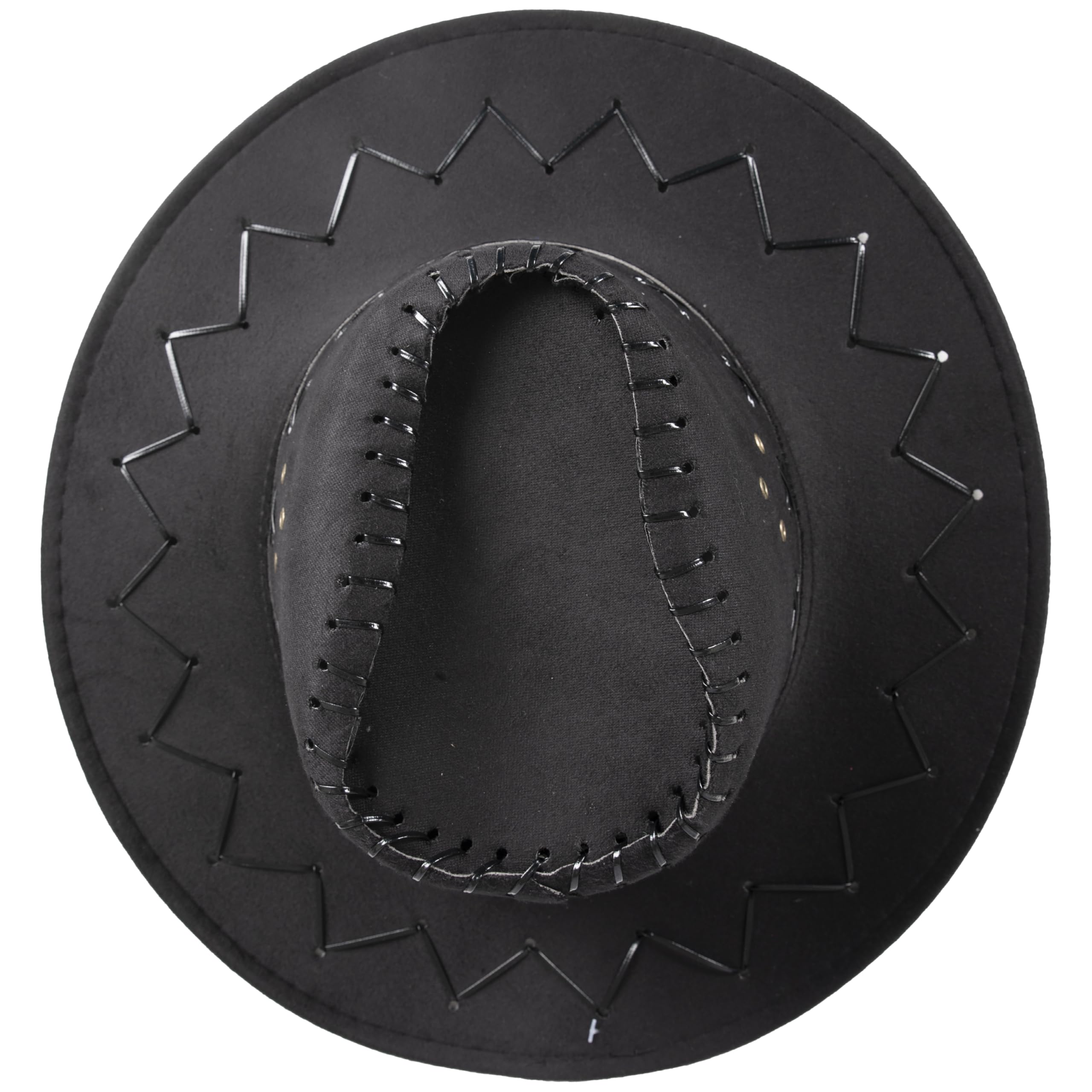 ptit-clown-cowboy-hut-nubukleder-optik-mit-zierband image 4