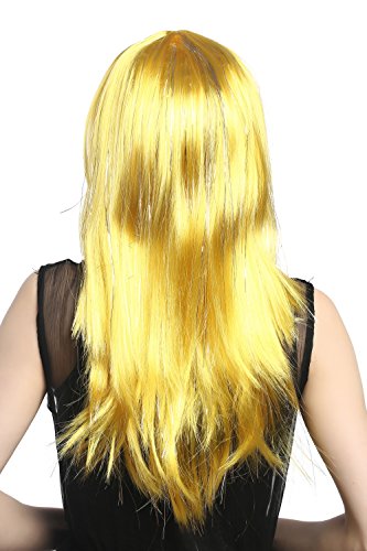 wig-me-up-xr-003-pc2b-damen-party-per-cke-lang-glatt-mit-pony-gelb-silber-glitte image 7