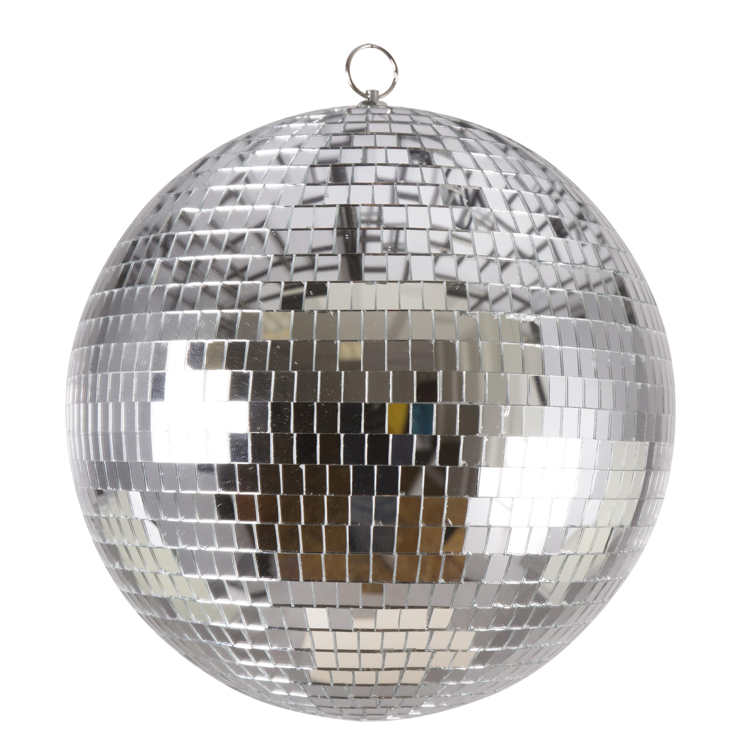 ptit-clown-spiegelkugel-disco-dekoration-silber-30-cm image 1