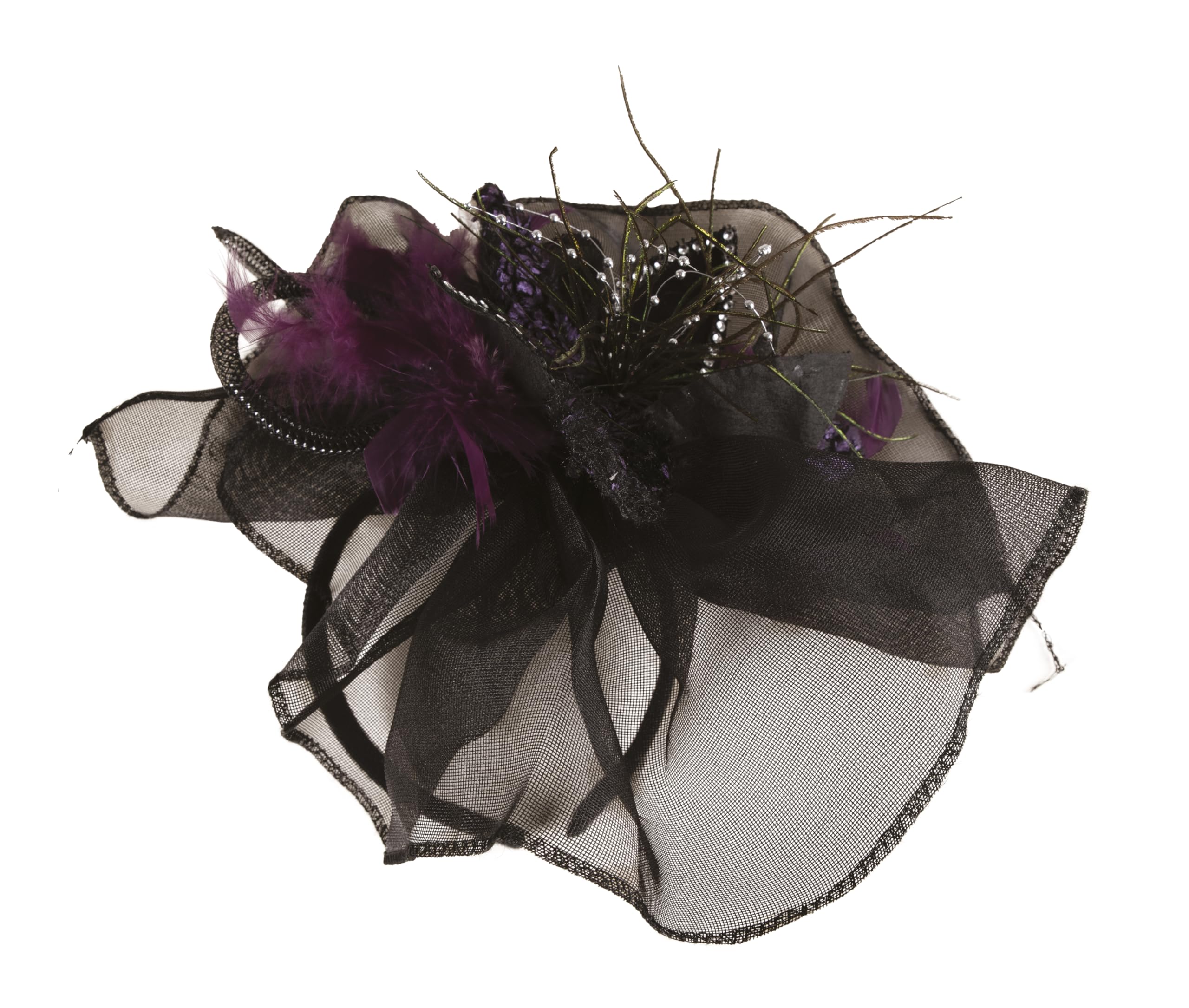 ptit-clown-22981-haarreif-halloween-schwarz-violett-grusel-accessoire image 3