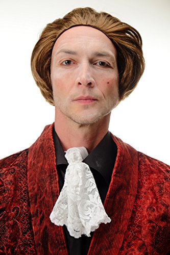 wig-me-up-4287-p6-herrenper-cke-barock-hellbraun-mit-zopf image 6