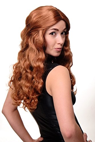 wig-me-up-gfw1840-130-damenper-cke-lang-rot-lockenpracht-mit-scheitel image 6