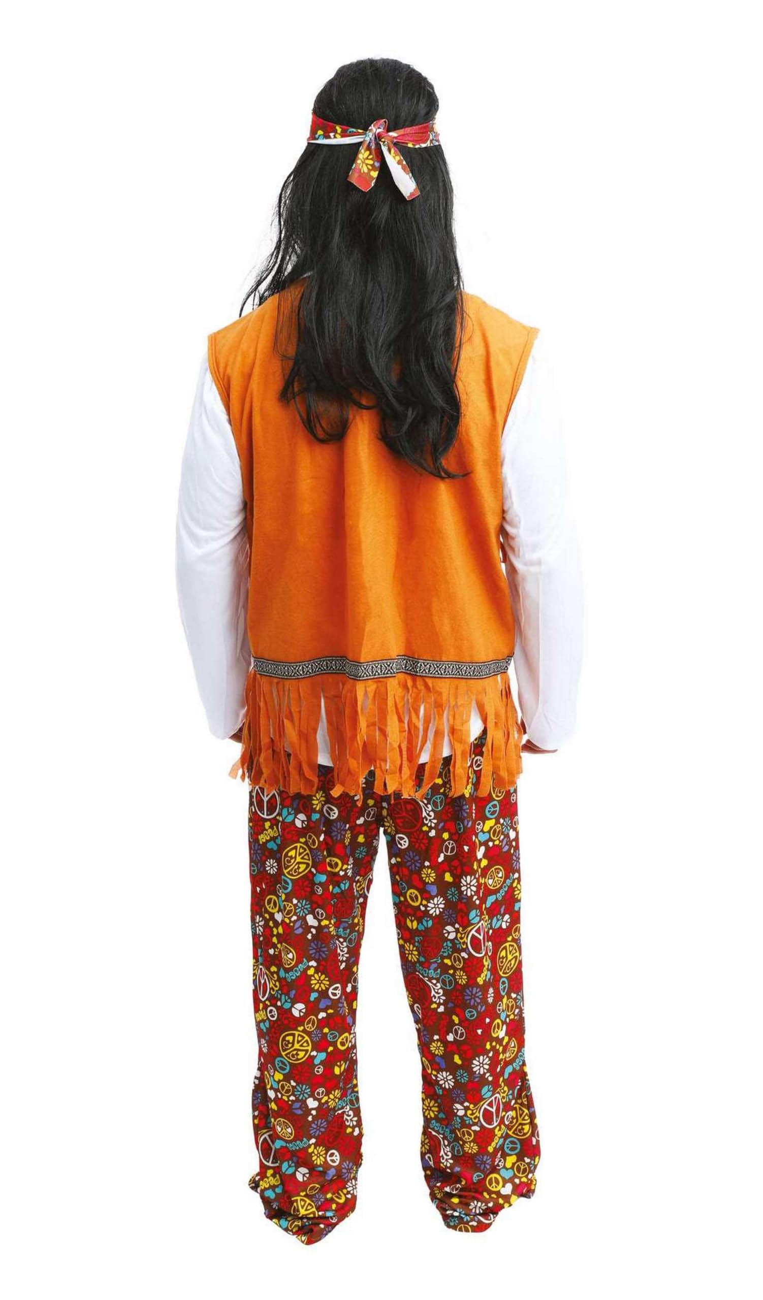 p-tit-clown-hippie-kost-m-herren-polyester image 3