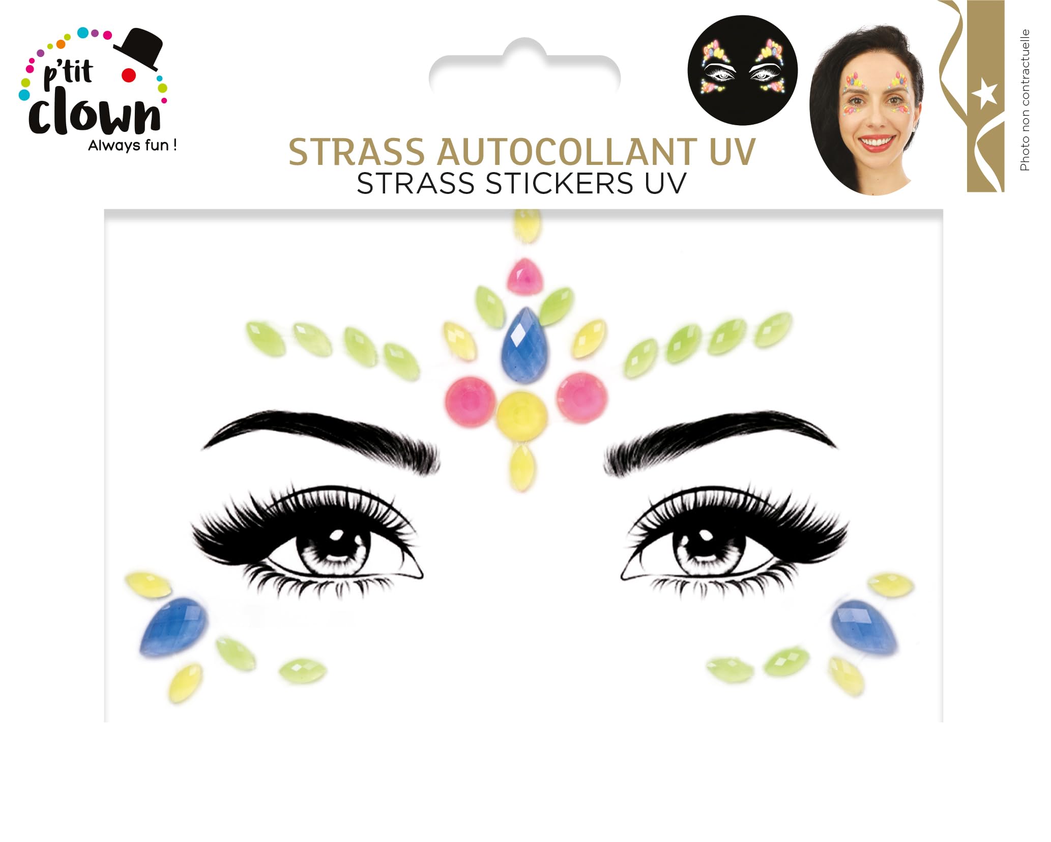 ptit-clown-23871-gesichts-strasssteine-uv-selbstklebend-zuf-lliges-modell image 5
