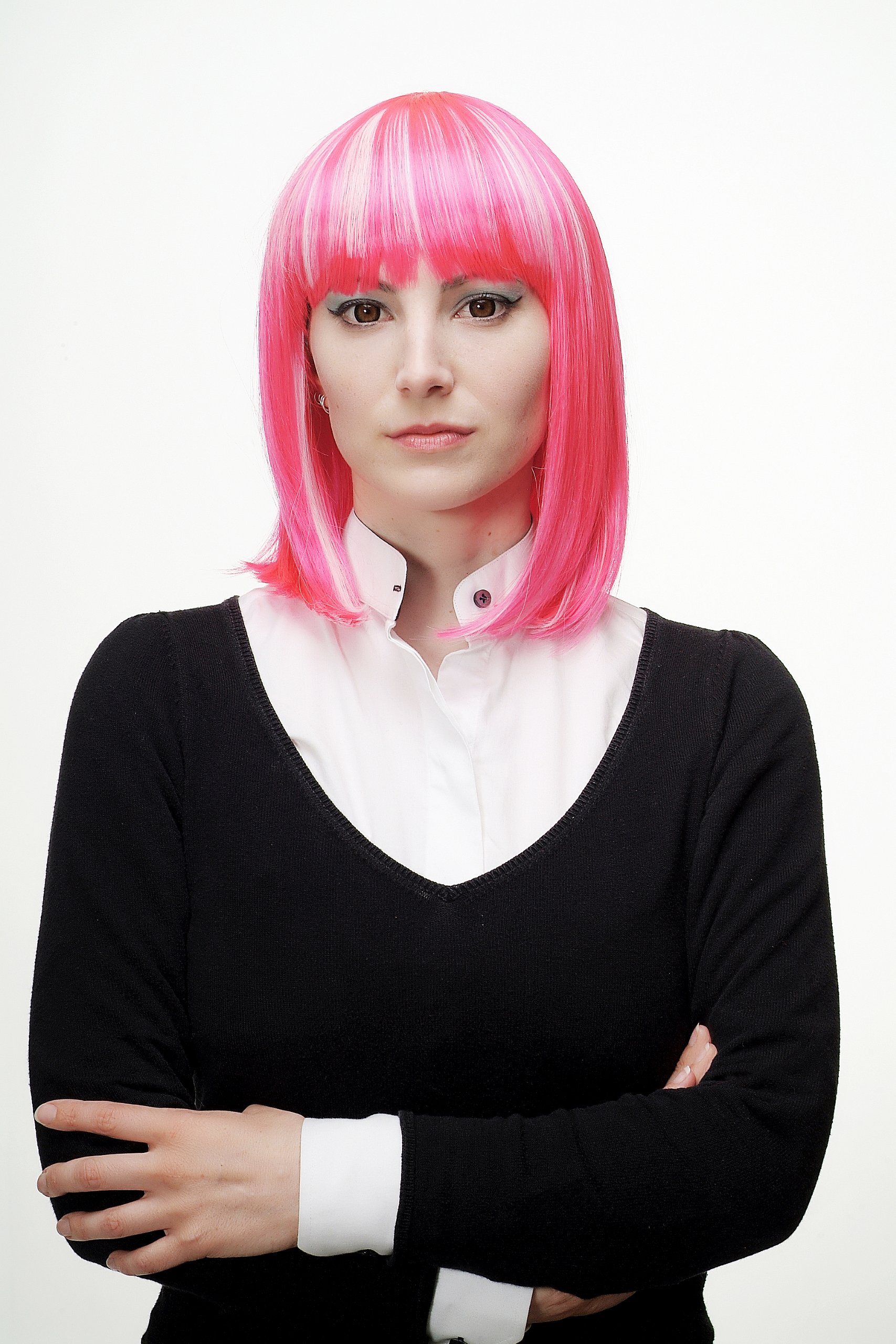 wig-me-up-h7862-tt-2315-1001-cosplay-per-cke-page-bob-pink-wei-platin-35-cm image 6