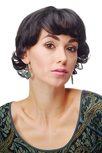 wig-me-up-damenper-cke-rk101-2-kurzhaar-wellig-schwarz-schwarzbraun-mit-pony image 5