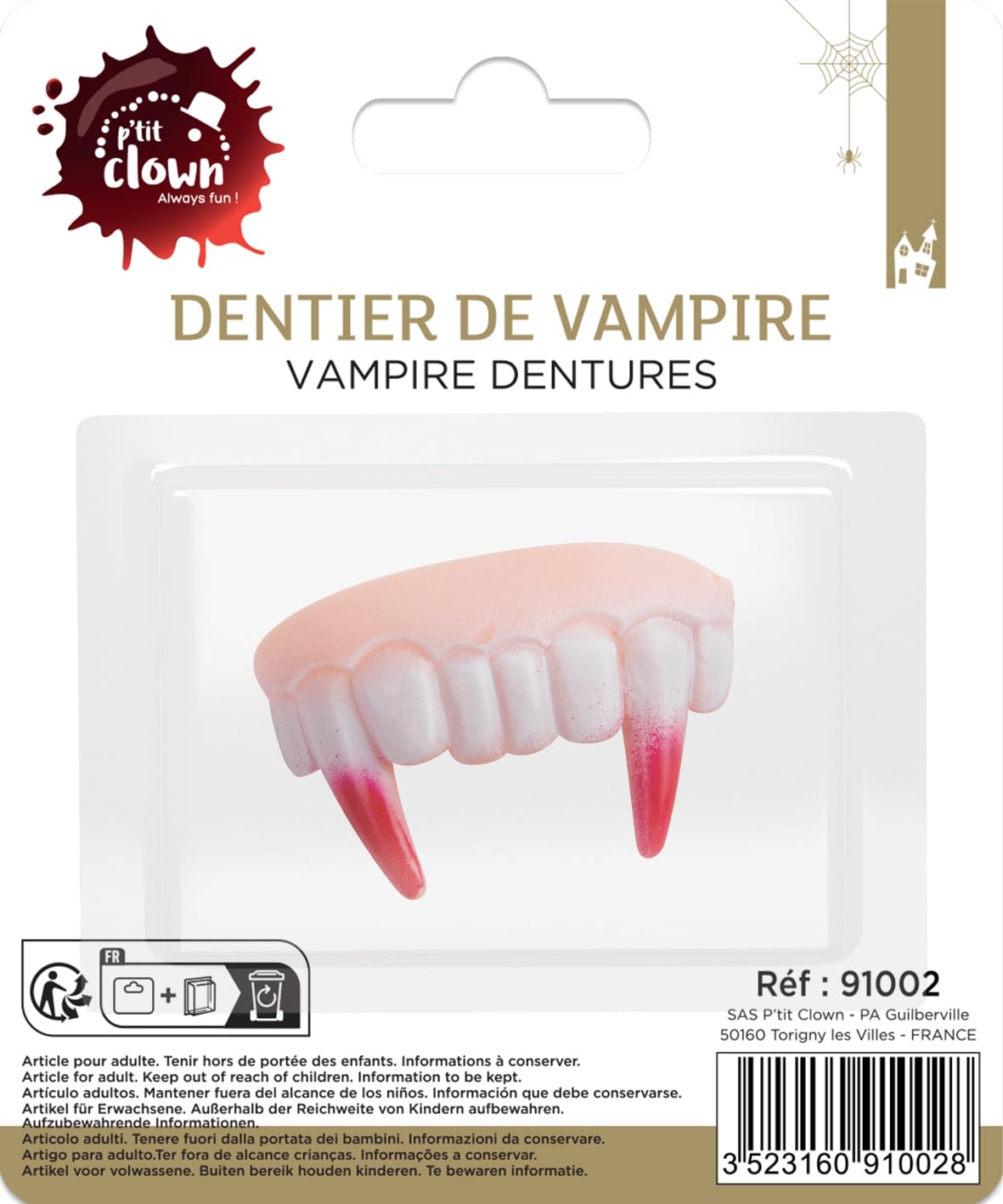 p-tit-clown-vampirgebiss-blutig-rot-halloween-accessoire image 2