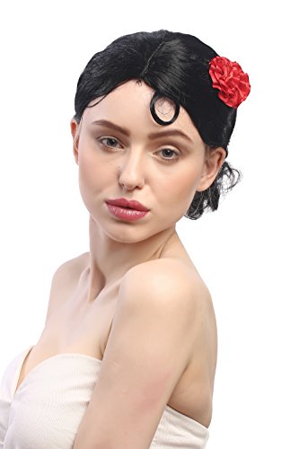 wig-me-up-0036-za103-carmen-per-cke-schwarz-mit-rose-30-cm image 6