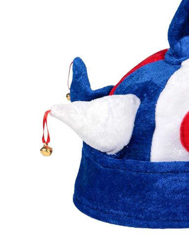 ptit-clown-narrenhut-blau-wei-rot-frankreich-fan image 6