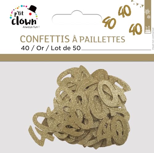 p-tit-clown-glitzer-konfetti-zahl-40-gold-50-st-ck-re21048 image 5