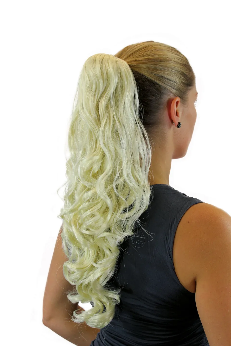 wig-me-up-jl-4019-haarteil-zopf-lockig-lang-50-cm-blond-613-mit-butterfly-klamme image 1