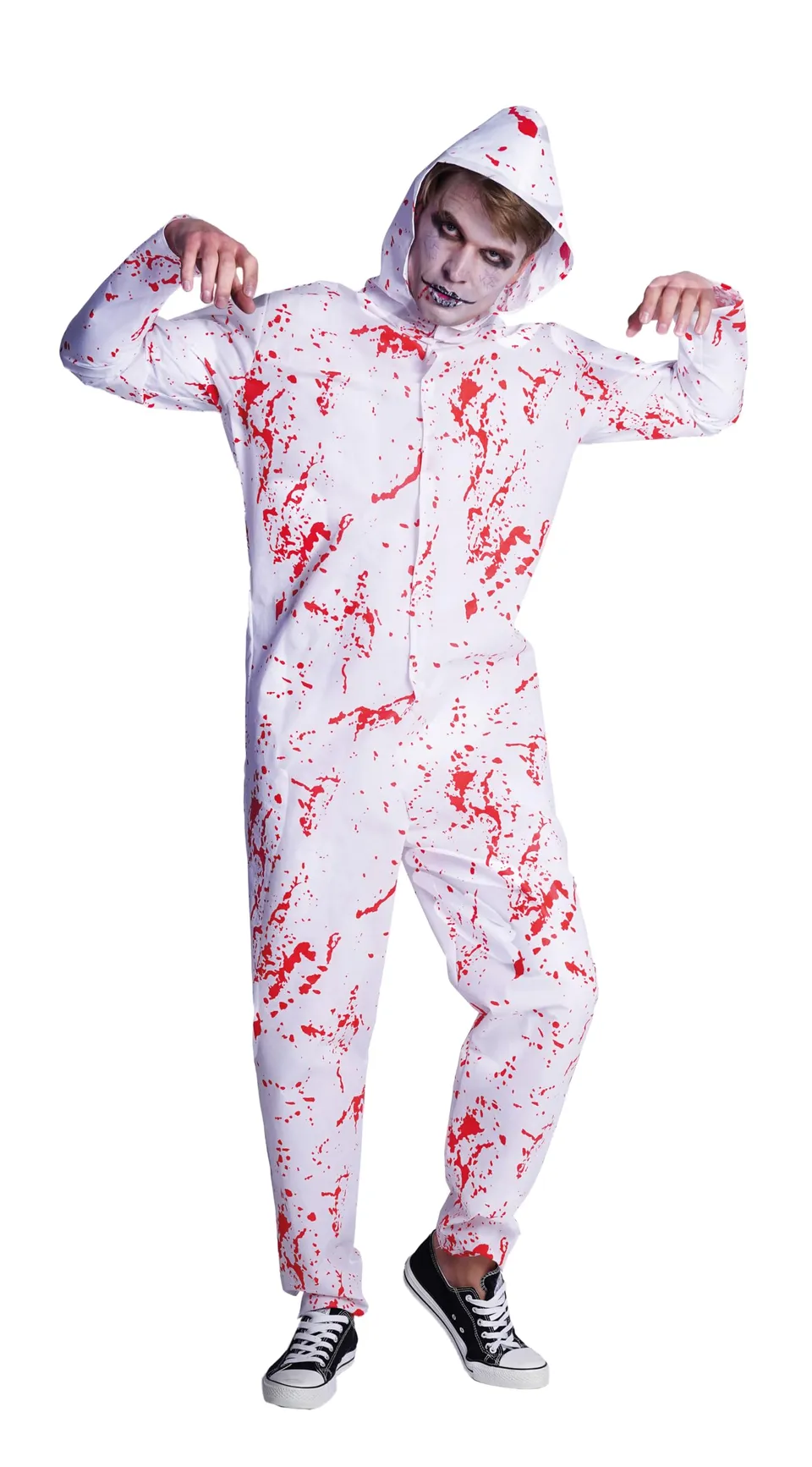 p-tit-clown-blutm-rder-kost-m-erwachsene-unisex-kapuzenanzug-bloody image 1