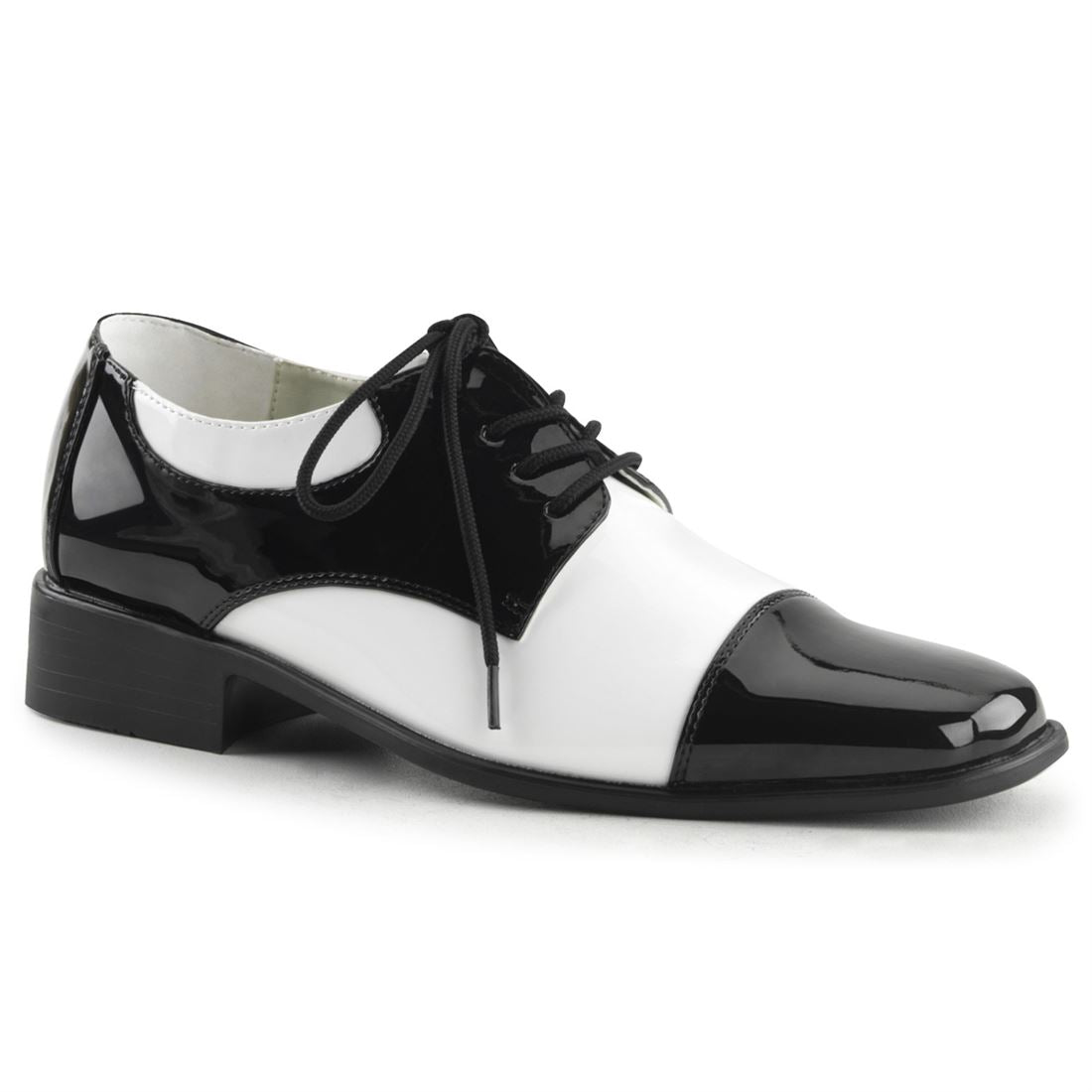 funtasma-disco-18-herren-disco-schuh-schwarz-wei-wing-tip image 1
