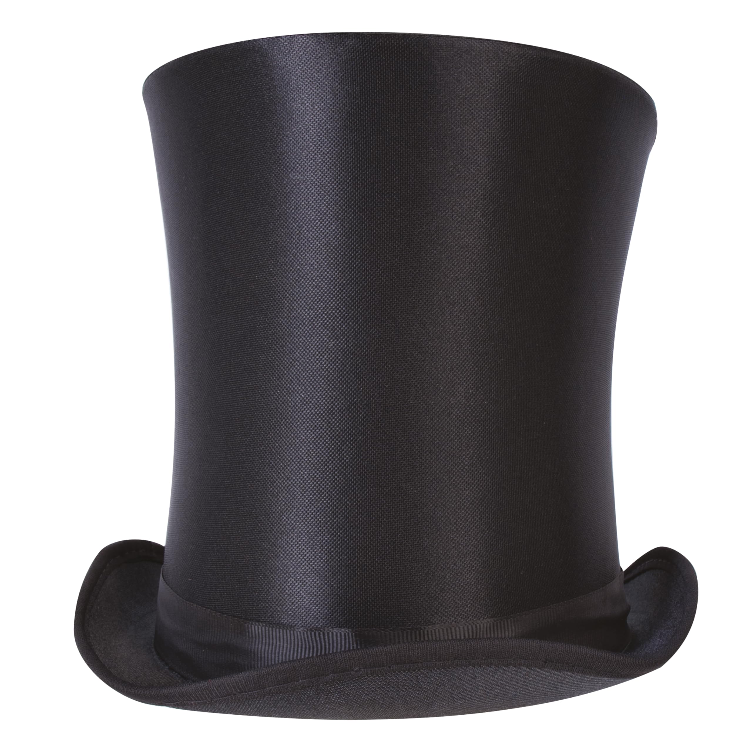 ptit-clown-zylinder-satin-schwarz-erwachsene-hut image 1