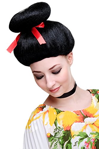 wig-me-up-2120-p103-geisha-per-cke-schwarz-japan-cosplay-damen image 7