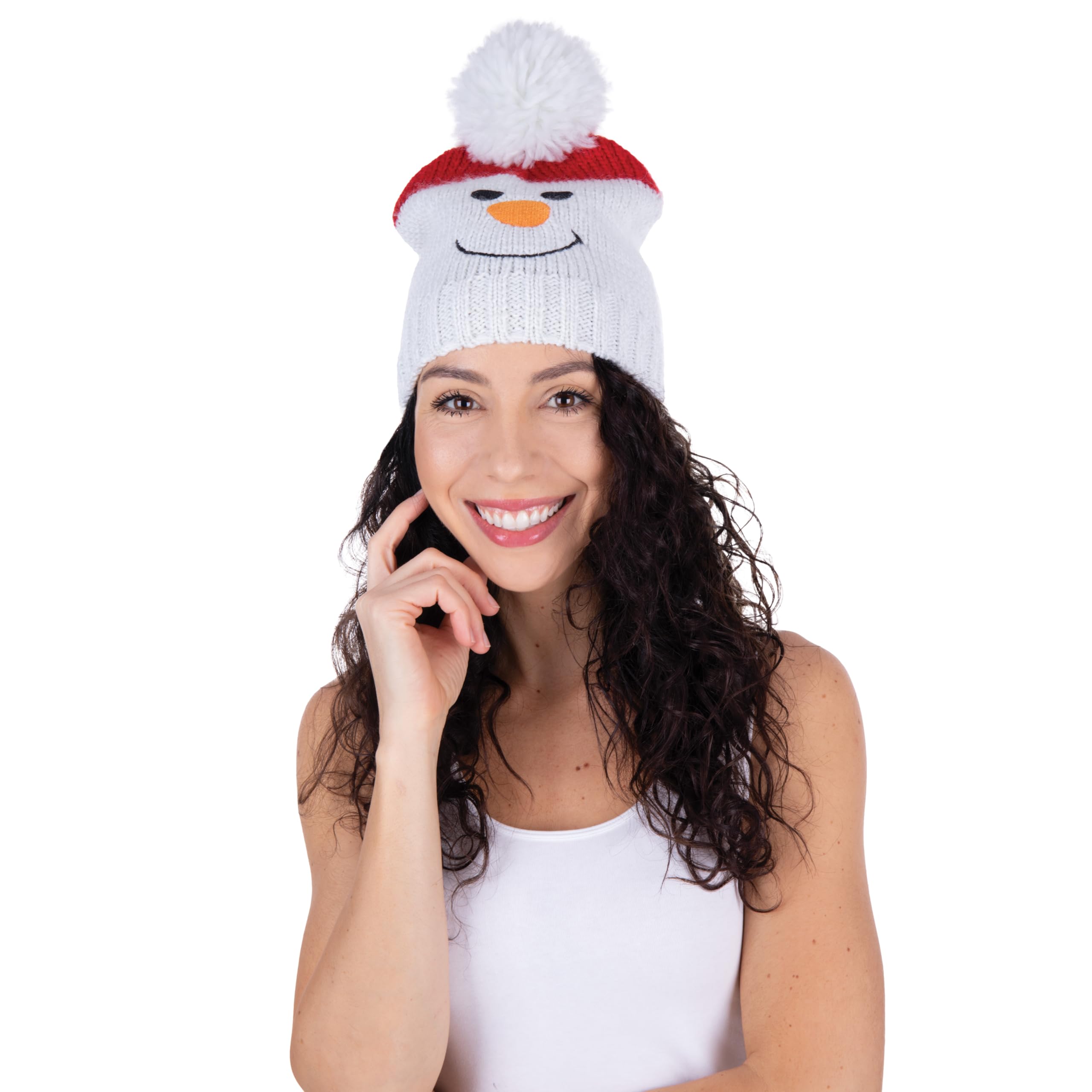 p-tit-clown-re22782-weihnachtsm-tze-schneemann-einheitsgr-e-erwachsene image 1