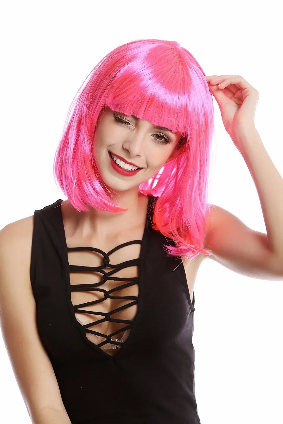 wig-me-up-0073-3-pc5-damenper-cke-longbob-schulterlang-glatt-mit-pony-in-pink-ro image 1