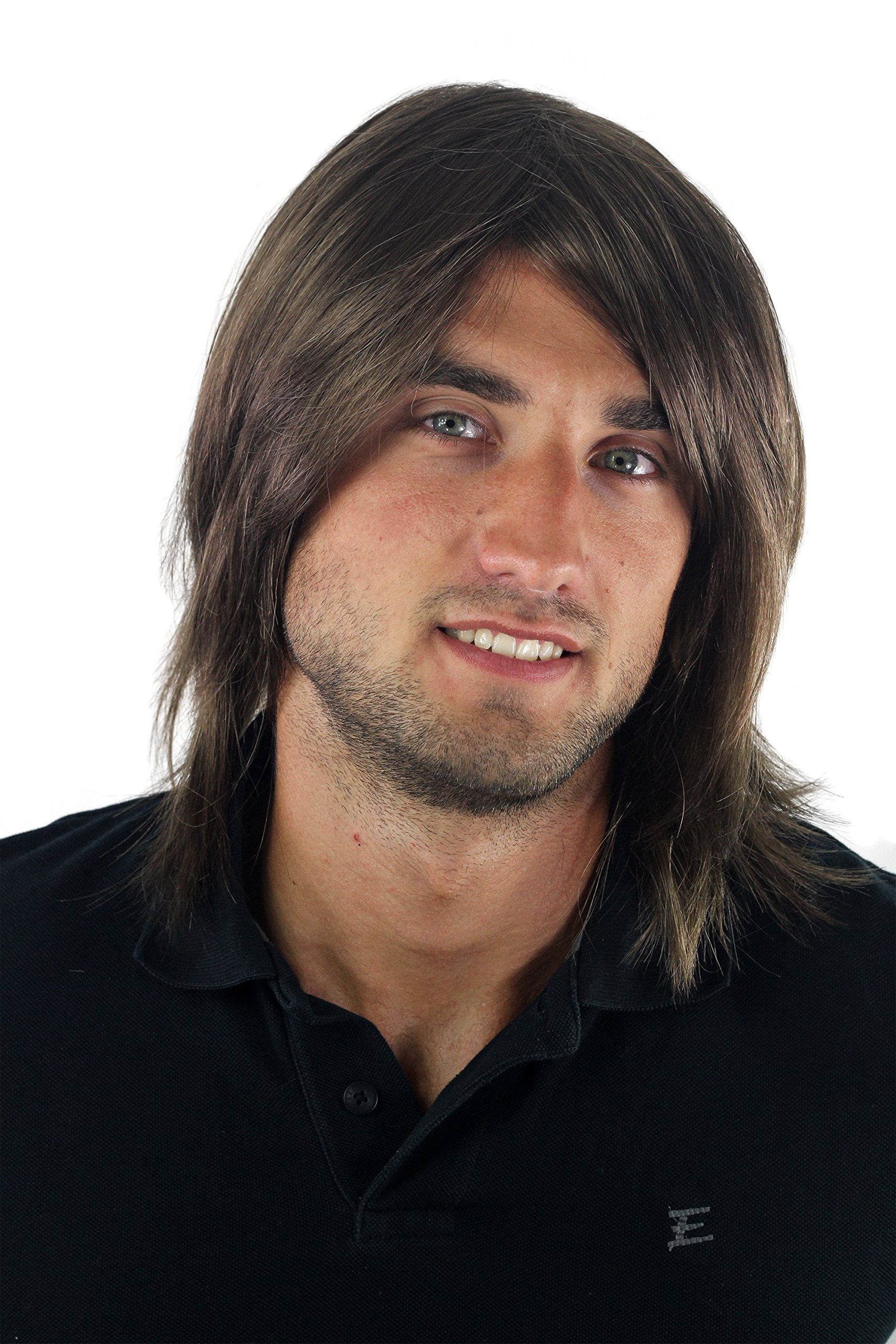 wig-me-up-gfw892-18t22-herrenper-cke-lang-blond-mix-mit-seitenscheitel-35-cm image 5