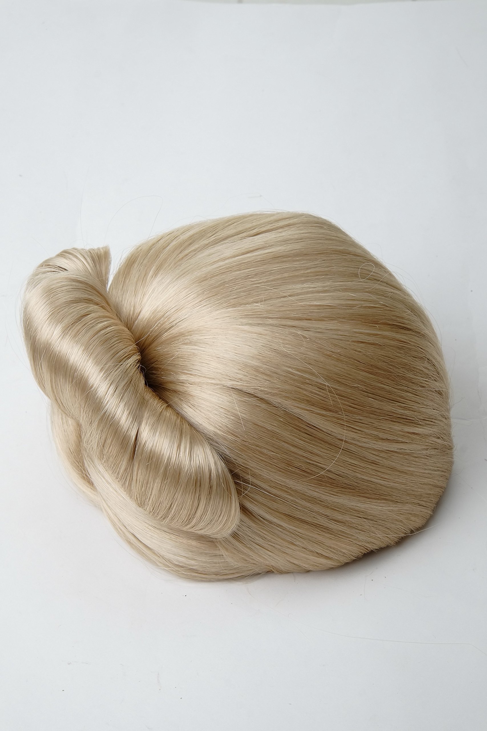 wig-me-up-n792-26-haarteil-dutt-halbper-cke-blond-breit-16-cm image 3