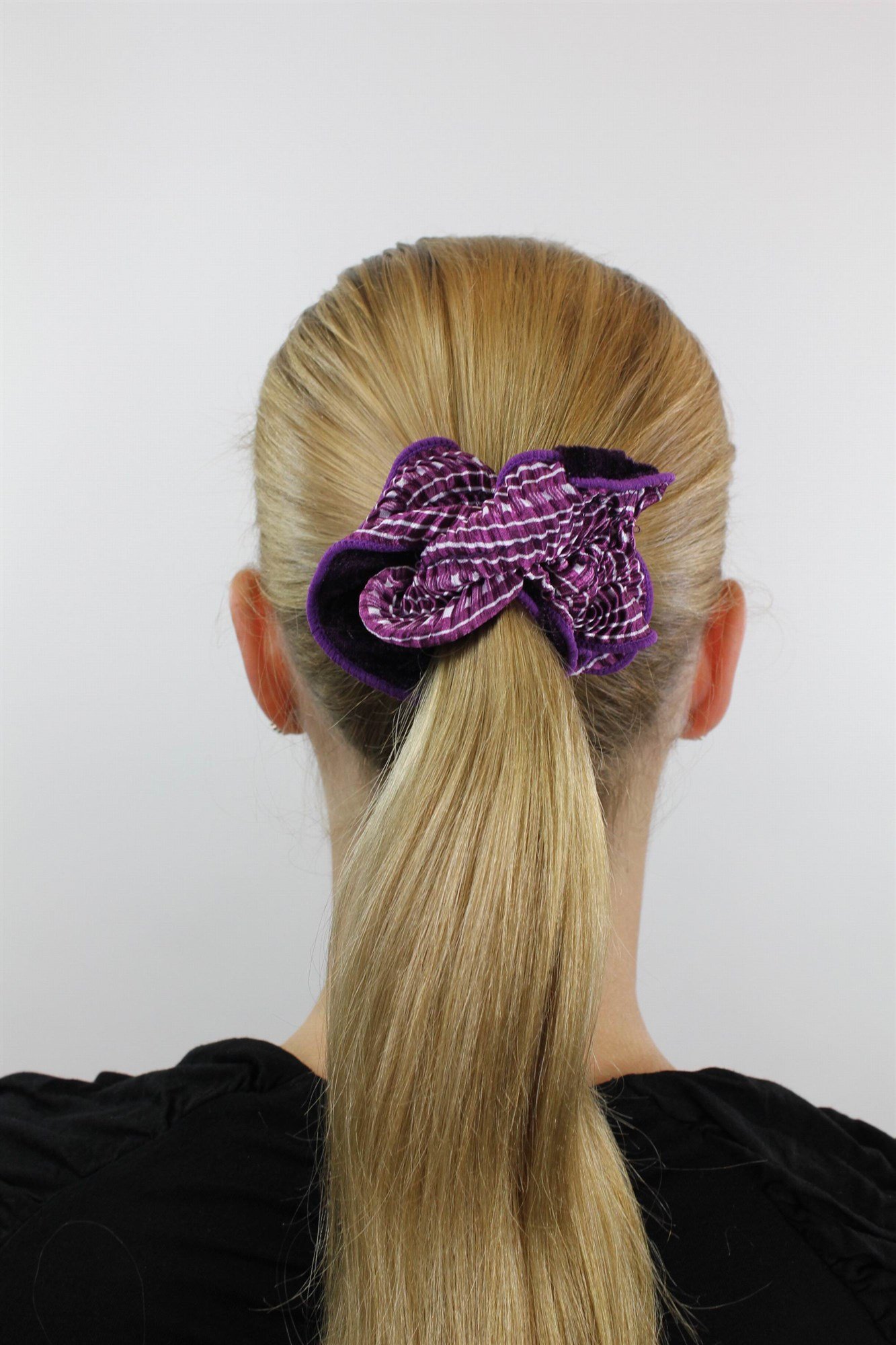 wig-me-up-ziehharmonika-scrunchy-z014-lila-himmelblau-elastisches-haarband image 2
