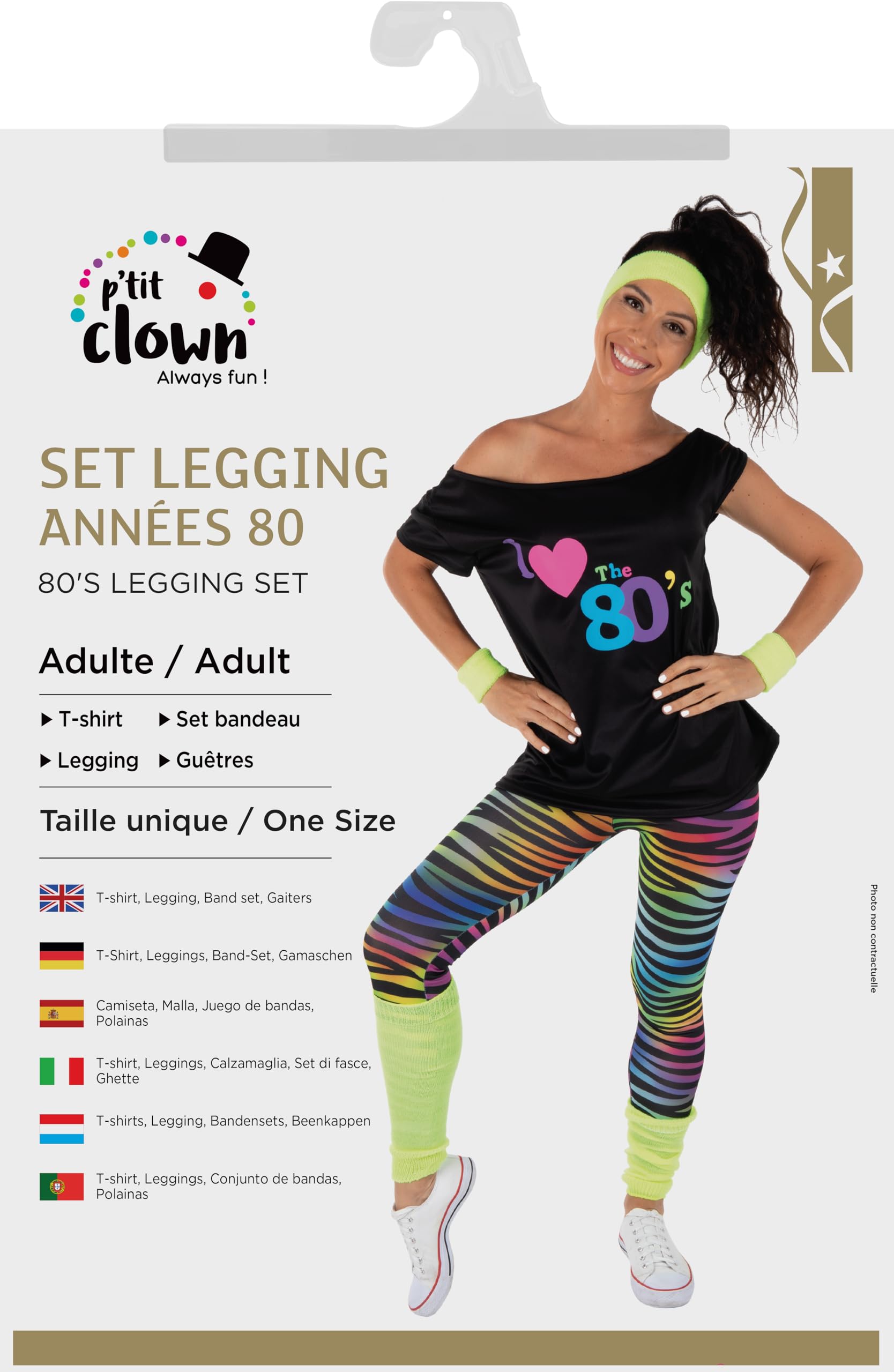 p-tit-clown-re22764-kost-m-set-i-love-80er-gelb image 5