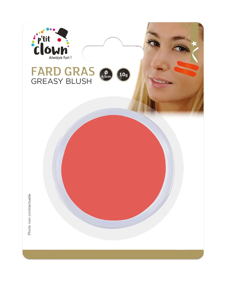 ptit-clown-lidschatten-palette-10-g-orange-karneval-make-up image 1