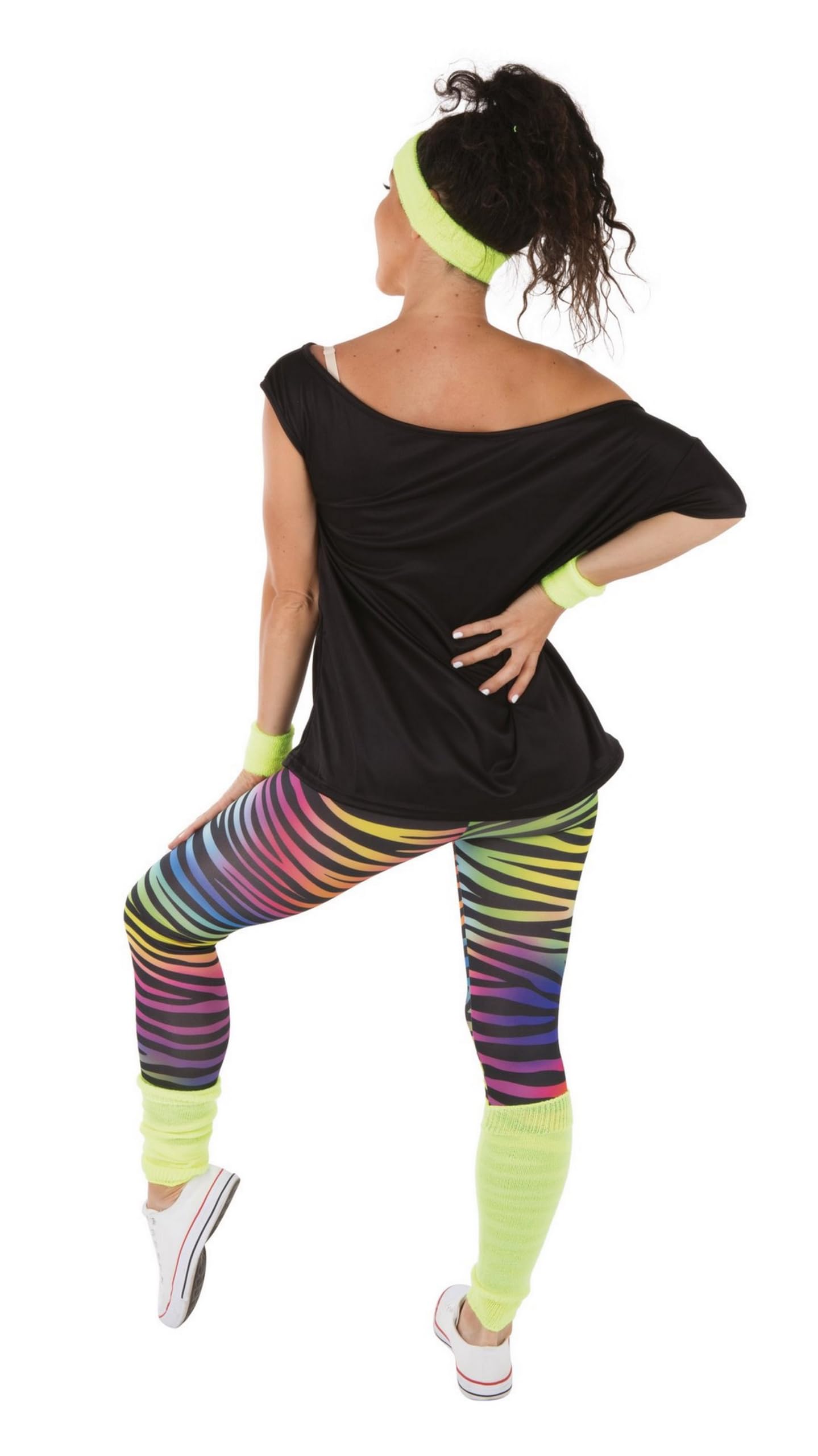 p-tit-clown-re22764-kost-m-set-i-love-80er-gelb image 3