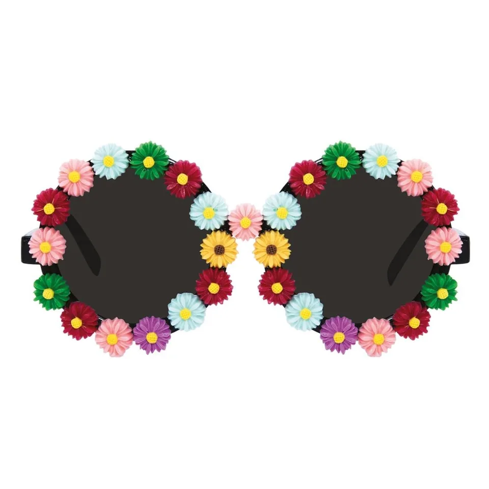 p-tit-clown-mini-blumen-brille-multicolor-erwachsene image 1