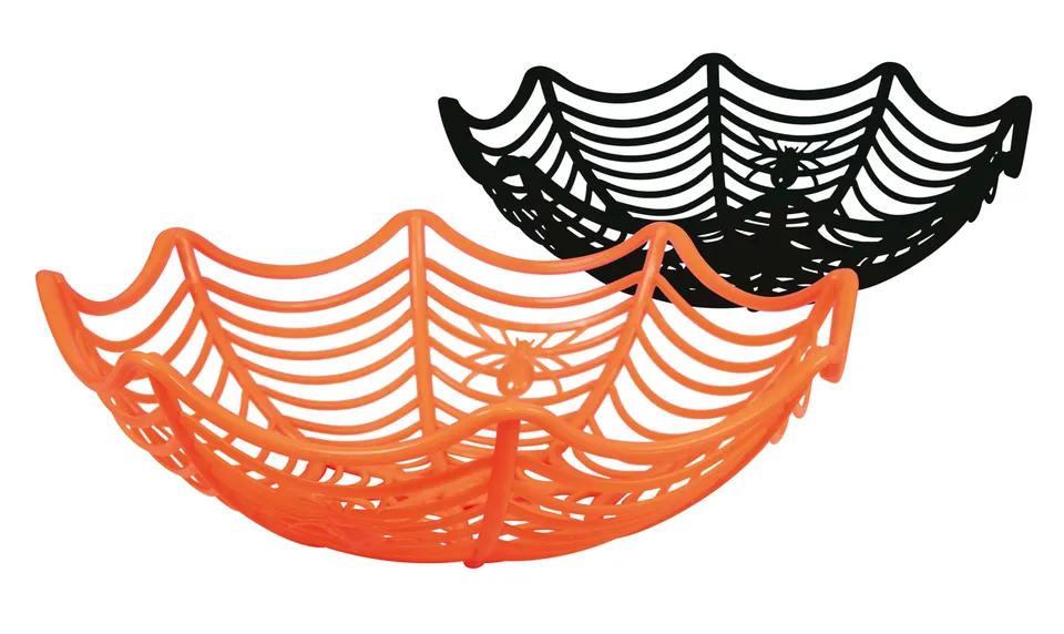p-tit-clown-halloween-s-igkeiten-korb-spinnennetz-28-cm-farbe-zuf-llig image 1