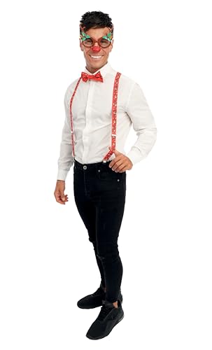 p-tit-clown-weihnachts-set-brille-hosentr-ger-fliege-rot image 5
