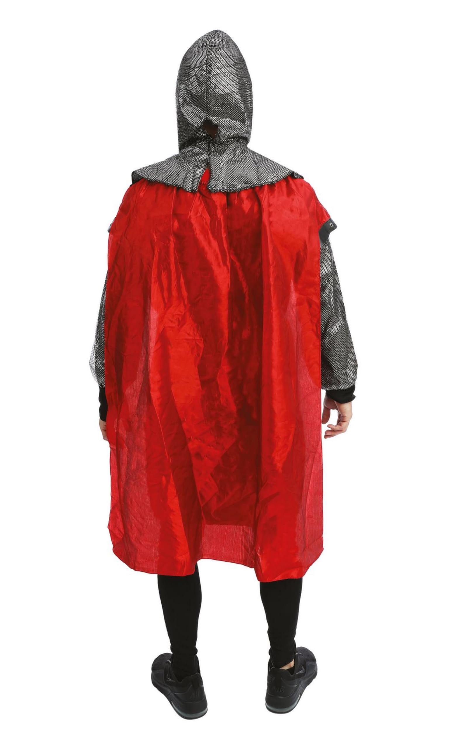 p-tit-clown-ritterkost-m-herren-mittelalter-rot-blau-polyester image 3