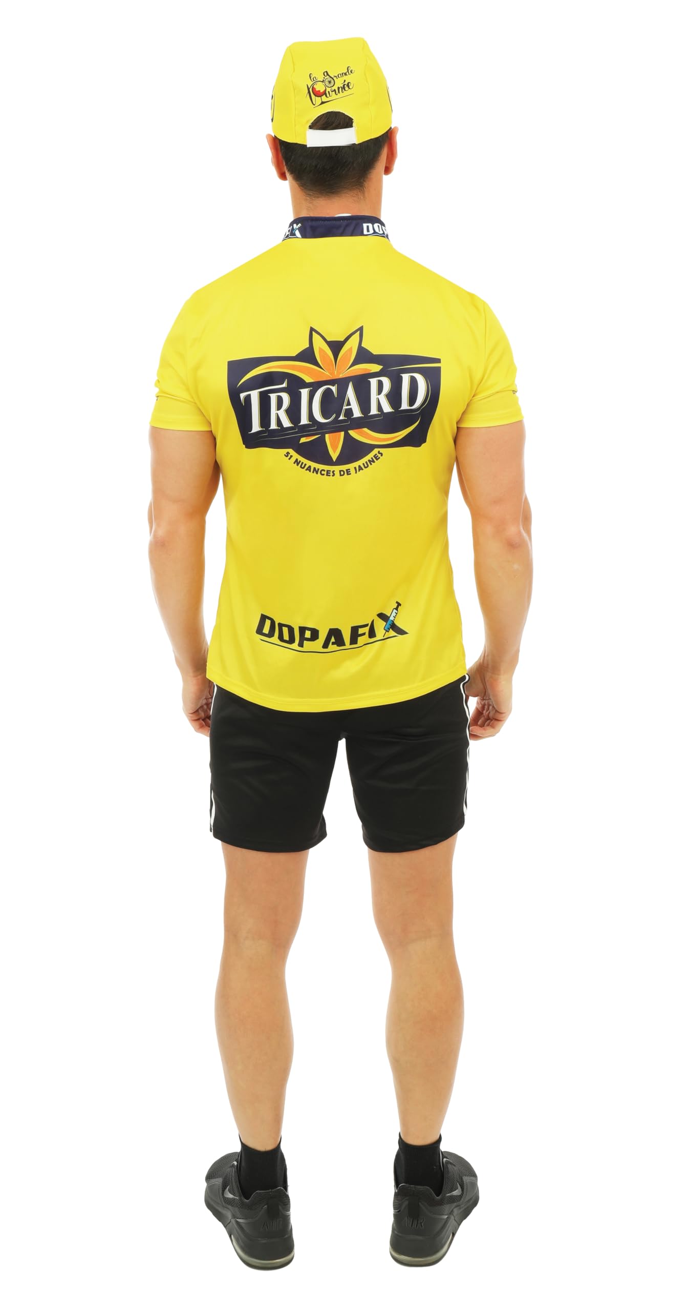 ptit-clown-radfahrer-kost-m-f-r-erwachsene-t-shirt-shorts-m-tze-polyester image 3