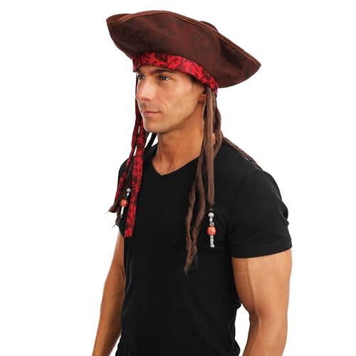 p-tit-clown-piratenhut-mit-dreadlocks-erwachsene image 6
