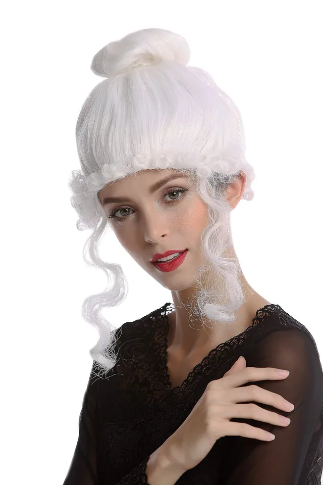 wig-me-up-68539-p60-damenper-cke-historisch-barock-wei-hochsteck-dutt image 1