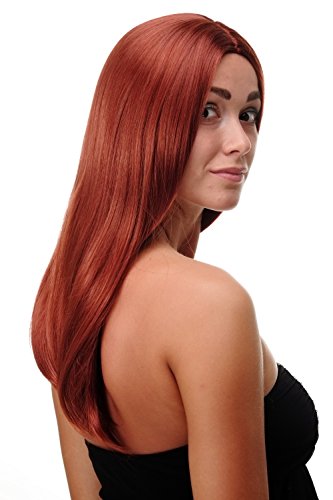 wig-me-up-sa-151-135-damenper-cke-dunkel-kupferrot-lang-glatt-mittelscheitel-60- image 6