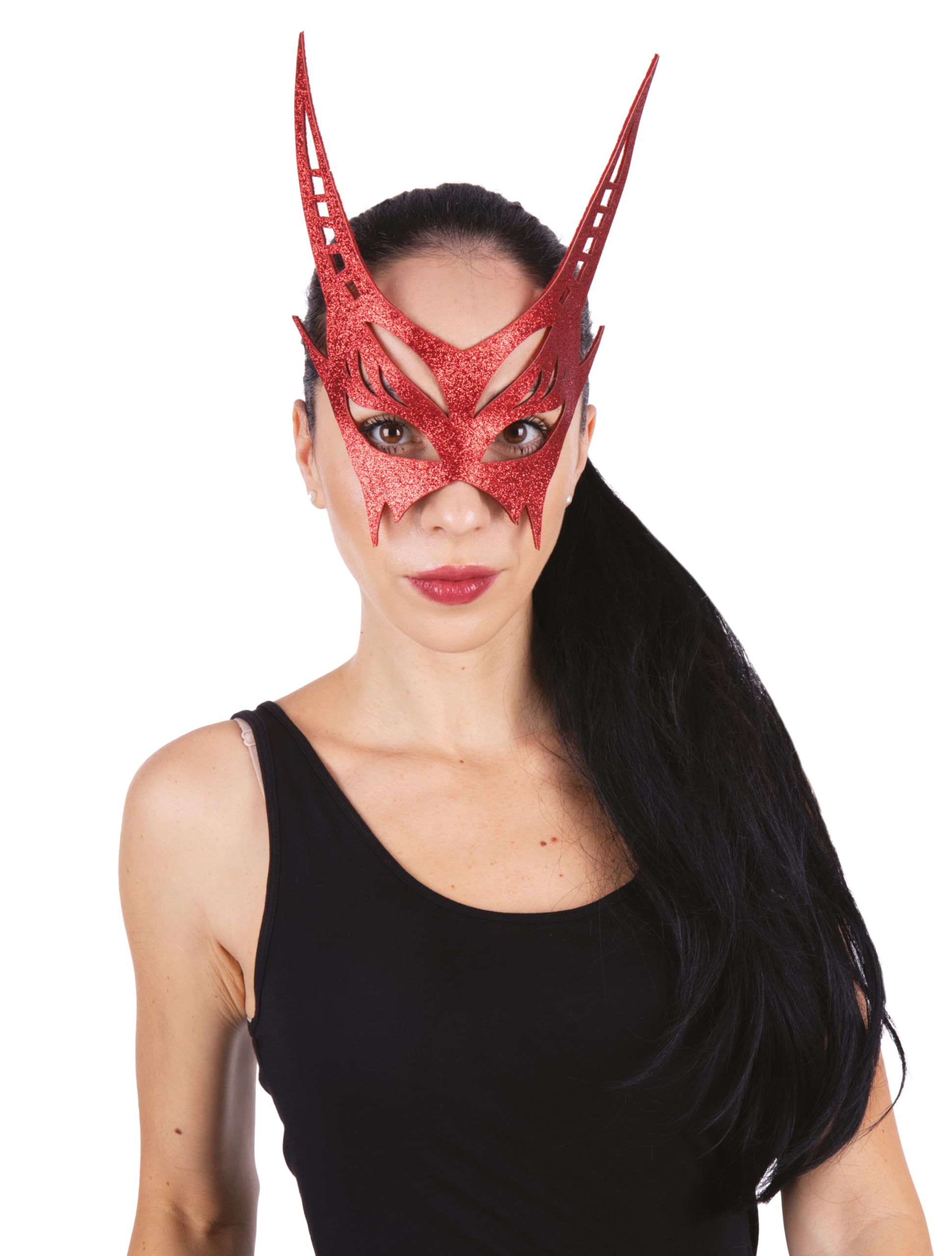 p-tit-clown-teufels-maske-rot-halbmaske image 2
