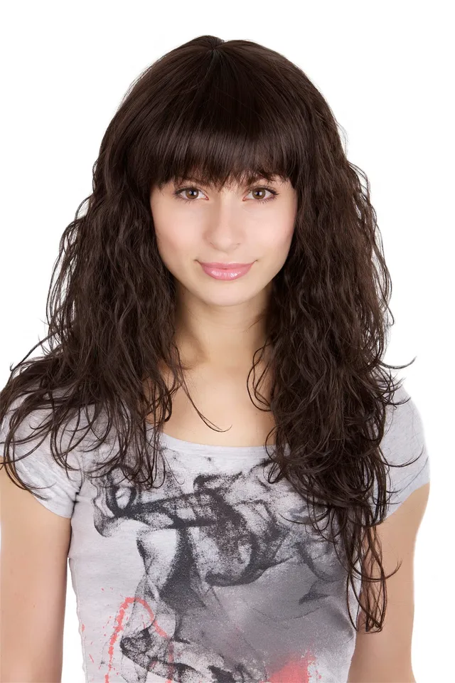 wig-me-up-3257-4-per-cke-volumin-s-dunkelbraun-wellig-55-cm image 1