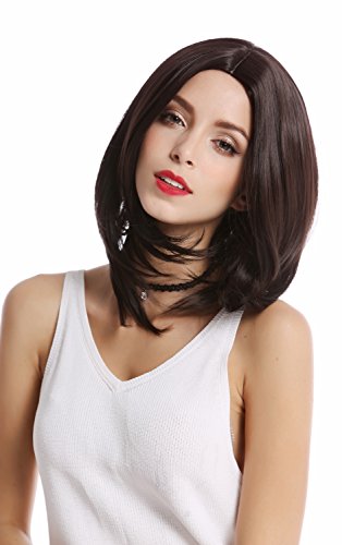 wig-me-up-ddh08-4-k4-longbob-per-cke-schulterlang-dunkelbraun-45-cm image 5