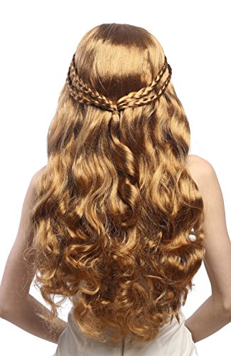 wig-me-up-per-cke-damen-lang-wellig-goldblond-mix-geflochten-65-cm-91323-za27-za image 7