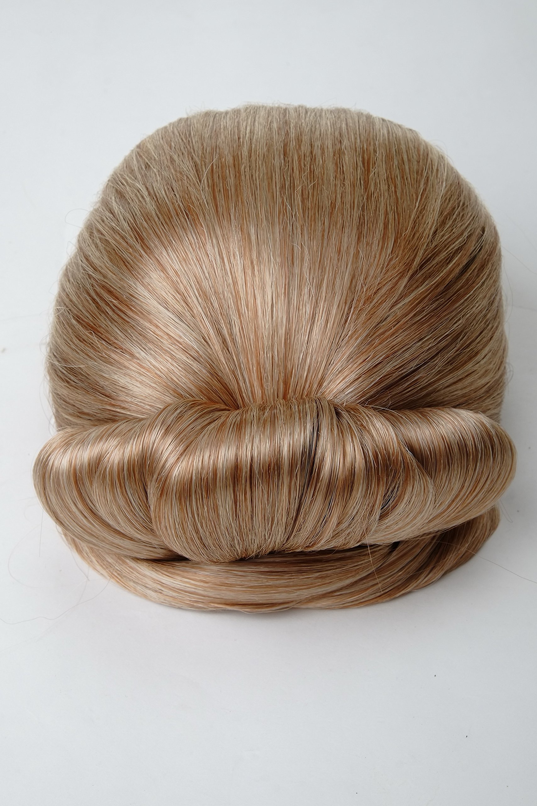 wig-me-up-n792-27t613-haarteil-dutt-haarknoten-turmfrisur-blond-gestr-hnt-16-cm image 2