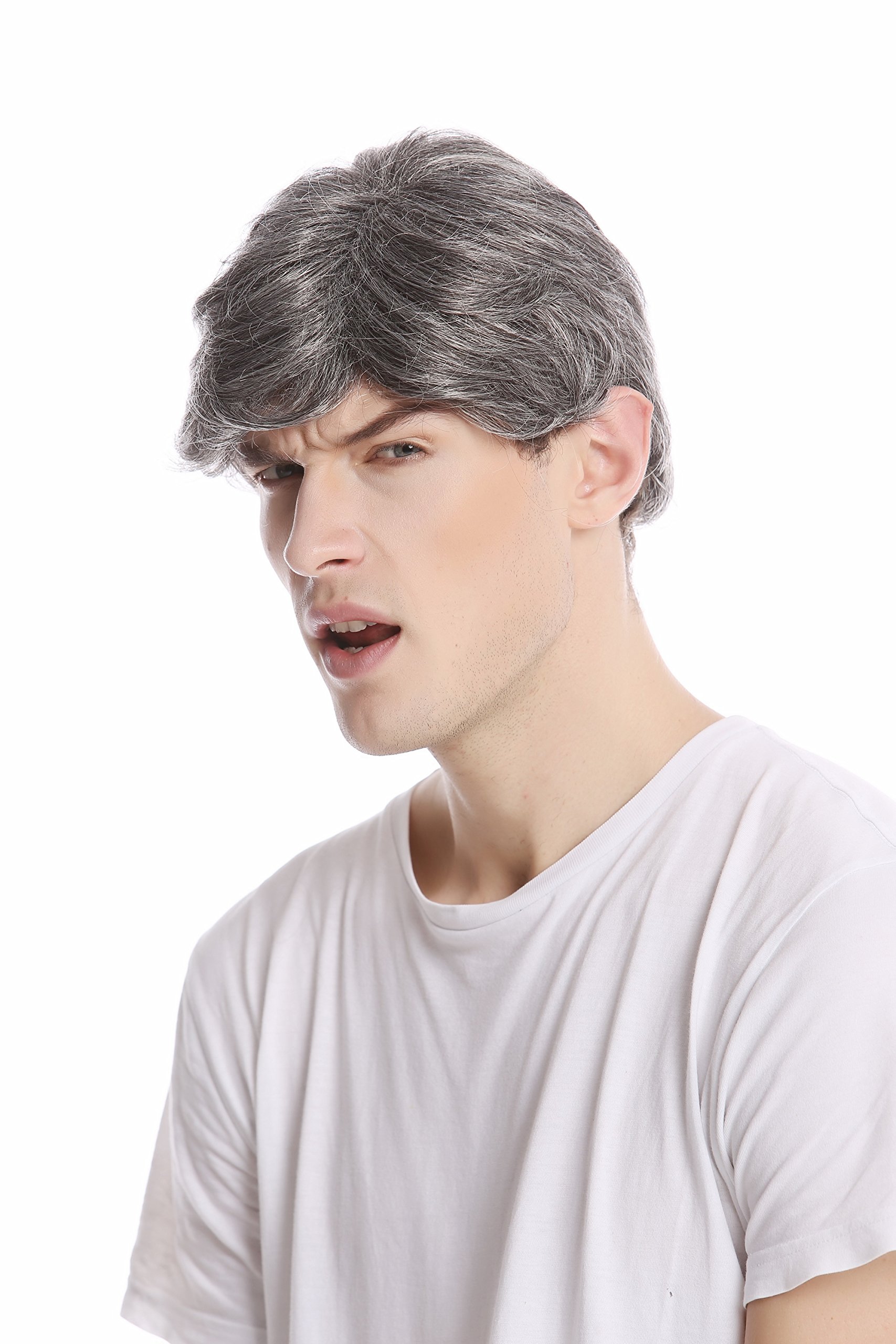 wig-me-up-gfw355a-44-herrenper-cke-kurz-mit-scheitel-grau-dunkelgrau-schwarz image 2