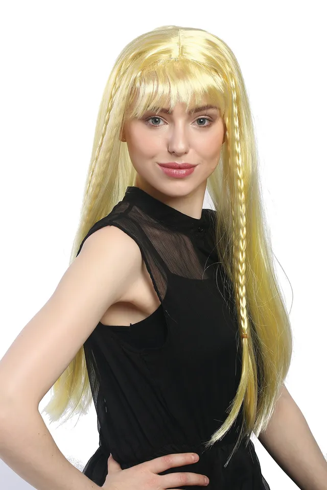 wig-me-up-90899-za614-zac2a-party-per-cke-lang-blond-pony-flechtz-pfe-55-cm image 1